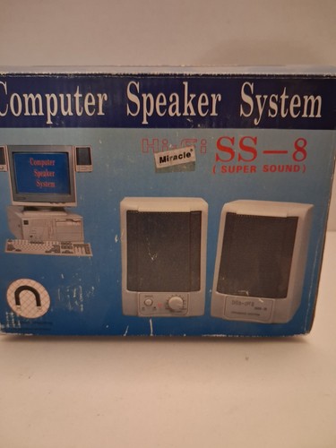 Vintage computer speaker - vintage,