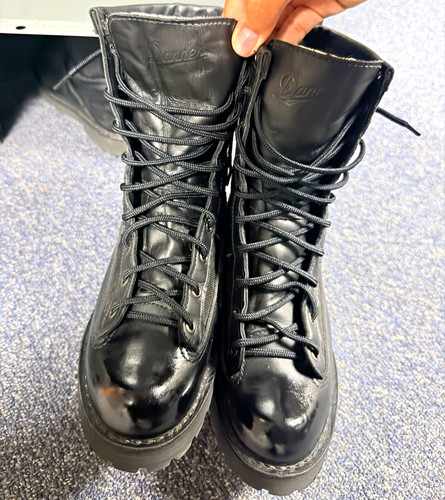 Danner men black combat - black, 8"