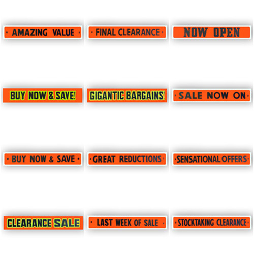 Promotional sale posters good - sale, posters,