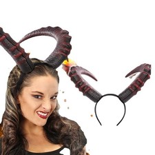 Pu Devil Ox Horn Hairband