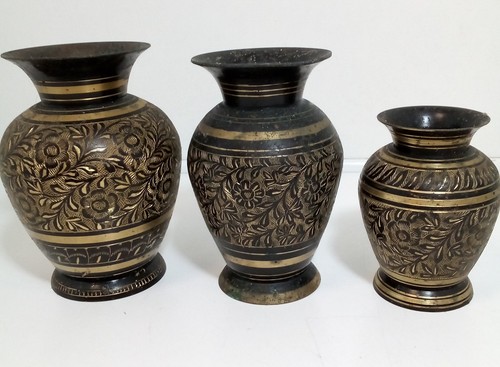 Set three decorative brass - three,
