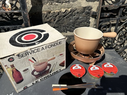 Creuset fondue cast - le,