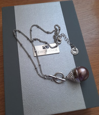 NEWGRANGE RHODIUM PLATED 'T'