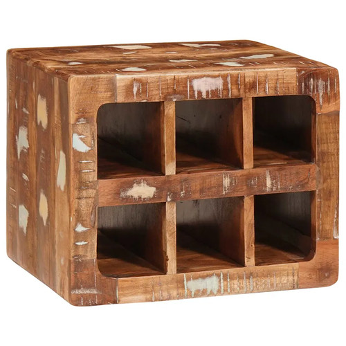 Wine rack with storage brown - wine,