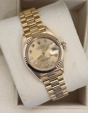 Rolex Datejust Full Gold, Diamond Dot Dial, Full Set, REF - 69178