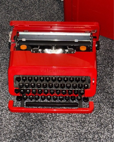 Olivetti valentine vintage red - valentine,