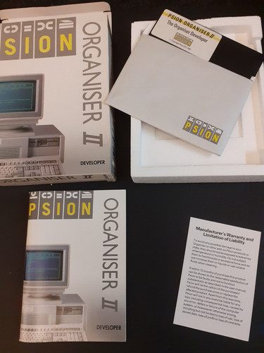 Psion organiser developer - organiser,