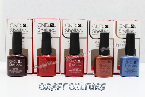 Cnd shellac gel polish - shellac,