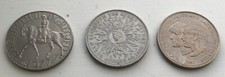 3 Commemorative Coins, Silver