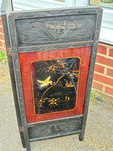 Japanese vintage fire guard - japanese,