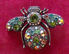 Joan Rivers brooch LARGE