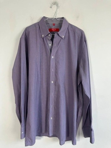 Eterna shirt purple - shirt, checked