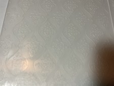 2 Large A4 Embossing Folders Art Deco and Damask Theme.