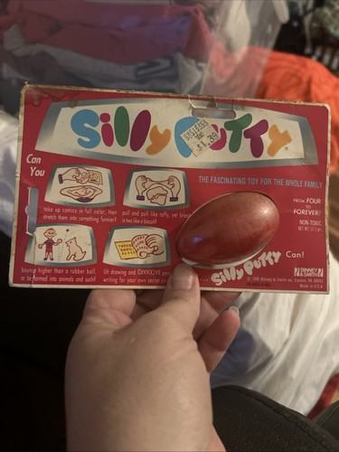 Vintage silly putty - putty, 1981