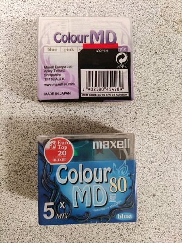 Maxell colour md80 - maxell,