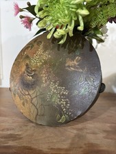 Antique Hand Painted Metal