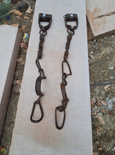 Old vintage hand forged horse - old,