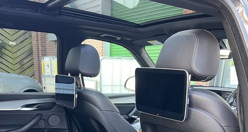 Bmw rear entertainment screens - bmw,