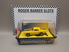Johnny Lightning HO Chevrolet Camaro Yellow Black 1/64 Scale Slot Car