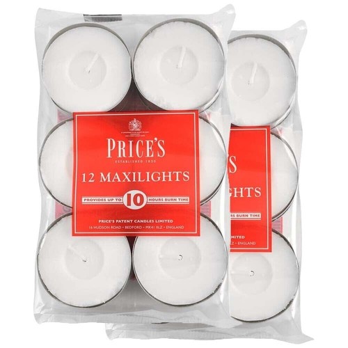 Prices large maxi tealight - maxi,