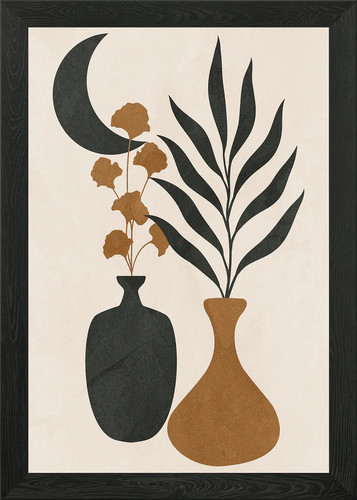 Tropical botanic 56c framed - -,