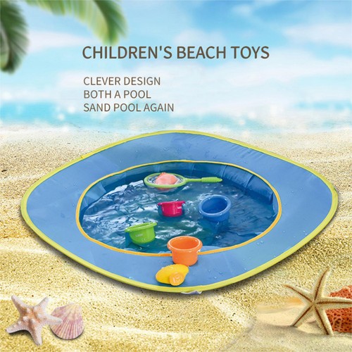 Outdoor splash and sand tray - and,