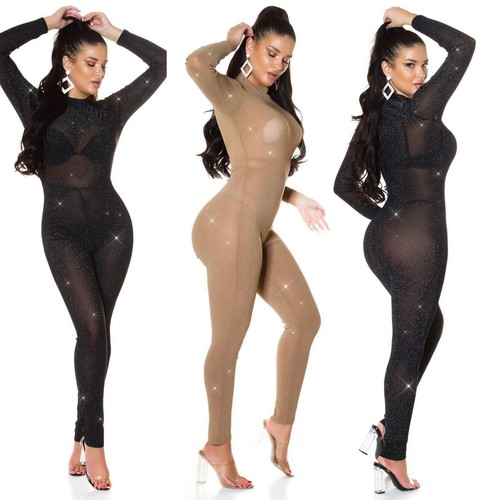Sexy sheer mesh glitter - sheer,