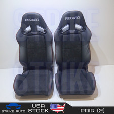 Recaro Style Suede Black