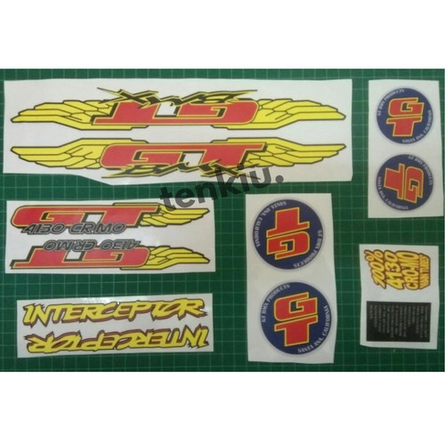Bmx interceptor decal - gt,