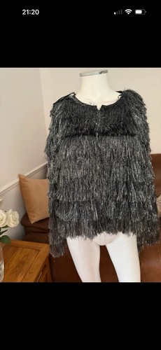 Zara metallic thread jacket - zara,