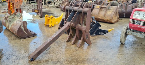 Finger grab for excavator - 7,