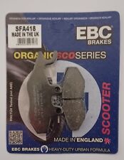 EBC Organic REAR Disc Brake Pads (1 Set) Fits PIAGGIO XEVO 125 (2007 to 2015)