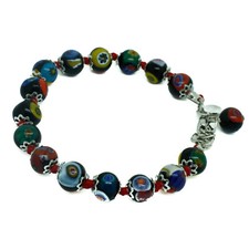 Murano Glass Bracelet Black