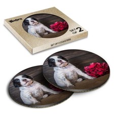 Round mdf coaster english - coaster,