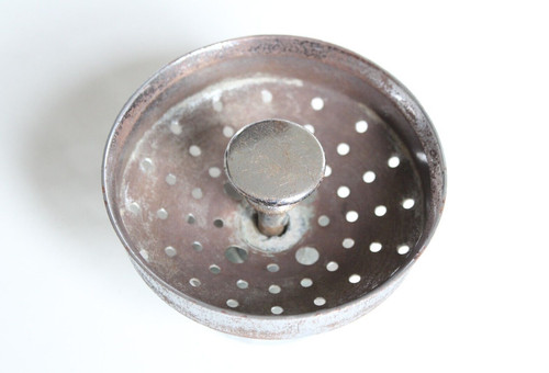 Antique sink drain strainer - antique,