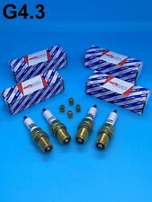 Set of 4 OEM Alfa Romeo Giulia 75 164 GTV Alfetta Golden Lodge 4 Spark Plugs