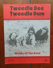 Tweedle Dee Tweedle Dum Middle Of The Road Vintage Sheet Music Free Postage