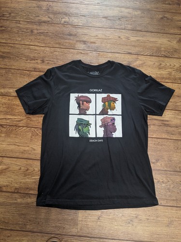 Gorillaz demon days - gorillaz, black