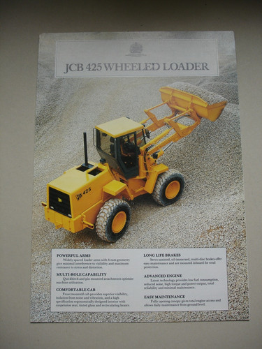 1987 jcb 425 wheeled - 425,