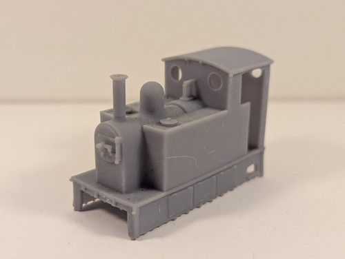 Printed oo9 steam tram - 3d,