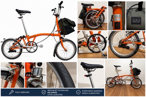 Brompton m3l folding - folding, bike
