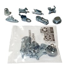 8 METAL  MONOPOLY GENUINE