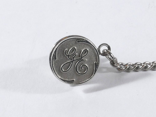 Vintage monogram tie pin - ge,