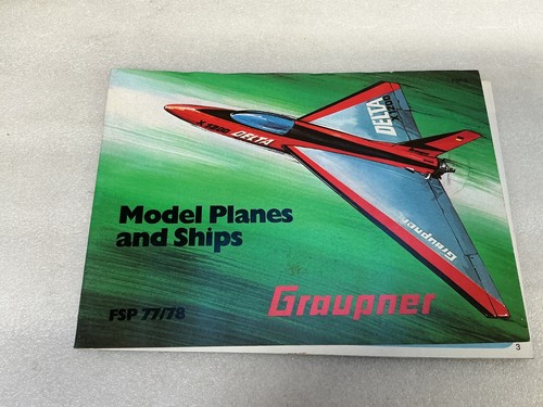 Graupner model planes ships - graupner,