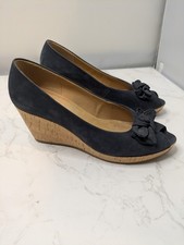 Gabor peep toe Wedge shoes in