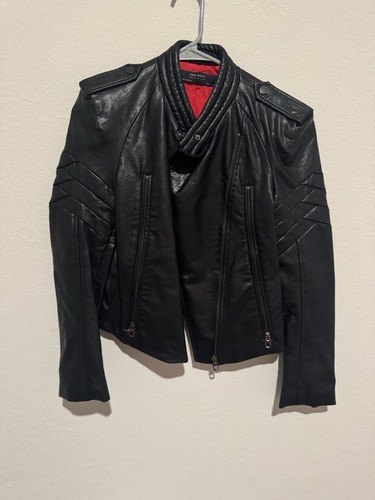 Zara basic outerwear black - zara,