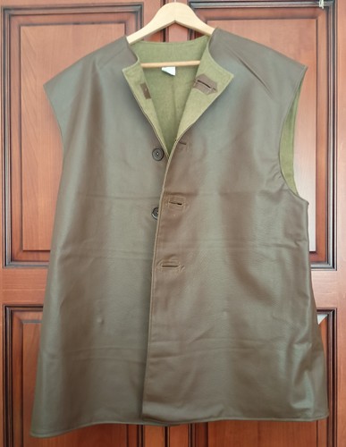 British military pvc jerkin - military,