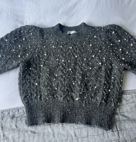 Zara grey jumper - zara,