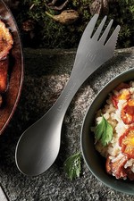 Light My Fire Titanium Spork 19g 3-in-1 Camping Cutlery Original Ti2 Made Sweden