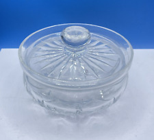 Glass Jar Container With Lid Decorative Candy Sweet Cotton Wool Crystal